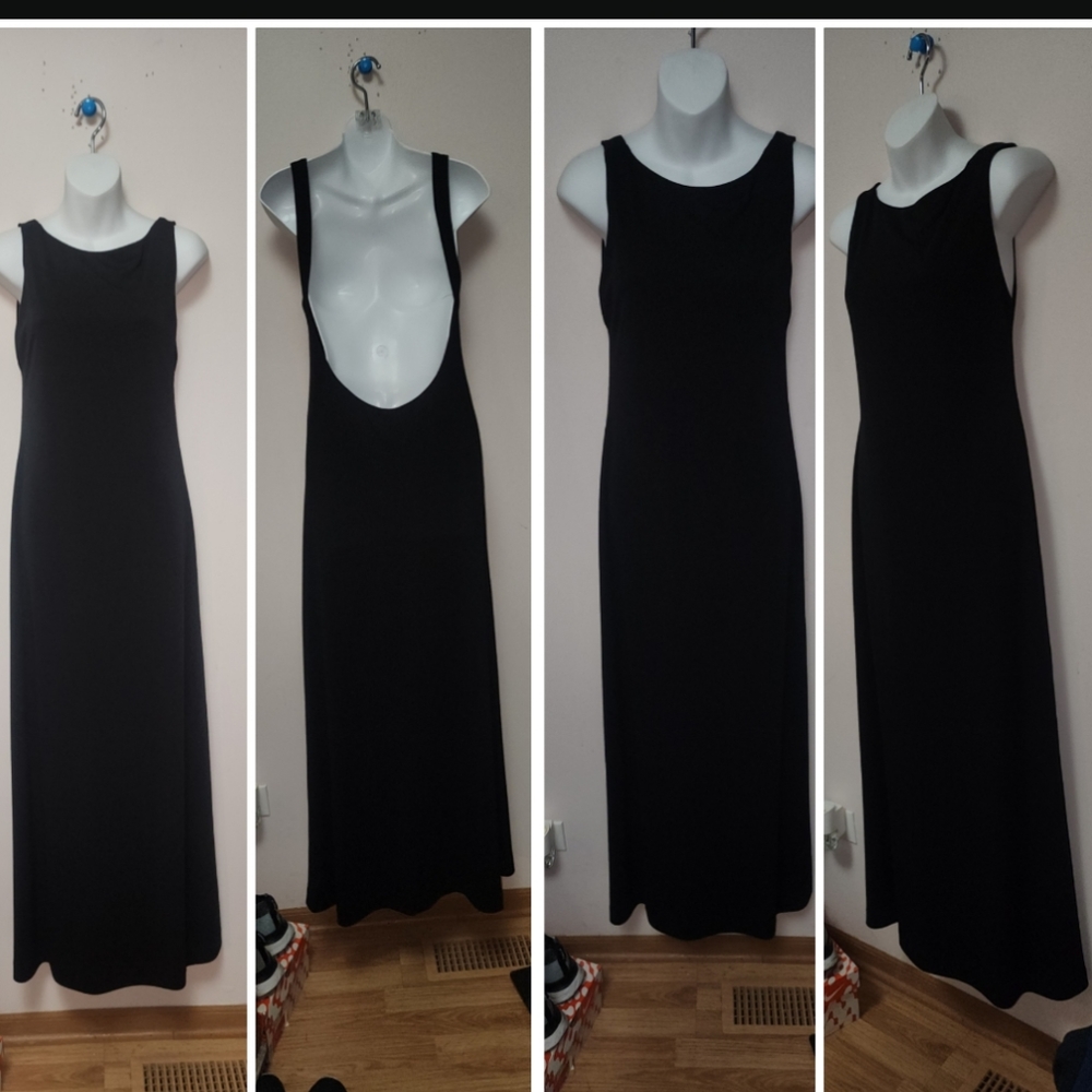 ASHLEE Black Long Formal Dress 8